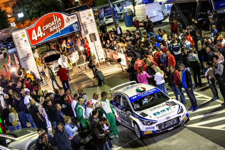 Demanding special stages of the WRC in Croatia are a real challenge for the best rally drivers