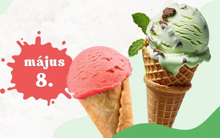 Május 8-án rendezik meg a Magyar Fagylalt Napját